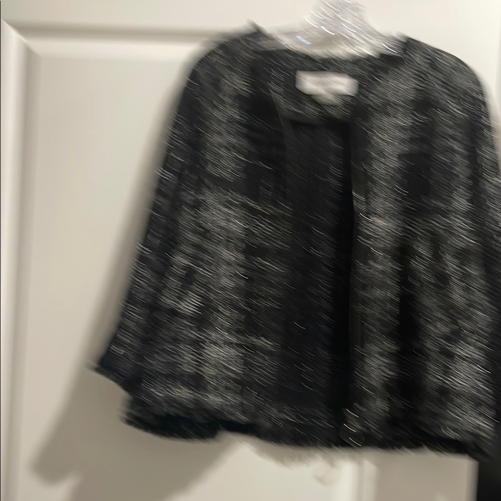 Chic Black and White Jacket